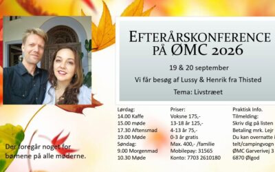 Efterårskonference på ØMC 202619 & 20 september